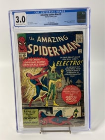 CGC Graded 3.0 Spider-Man #9