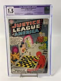 CGC Graded 1.5 Justice League of America #1