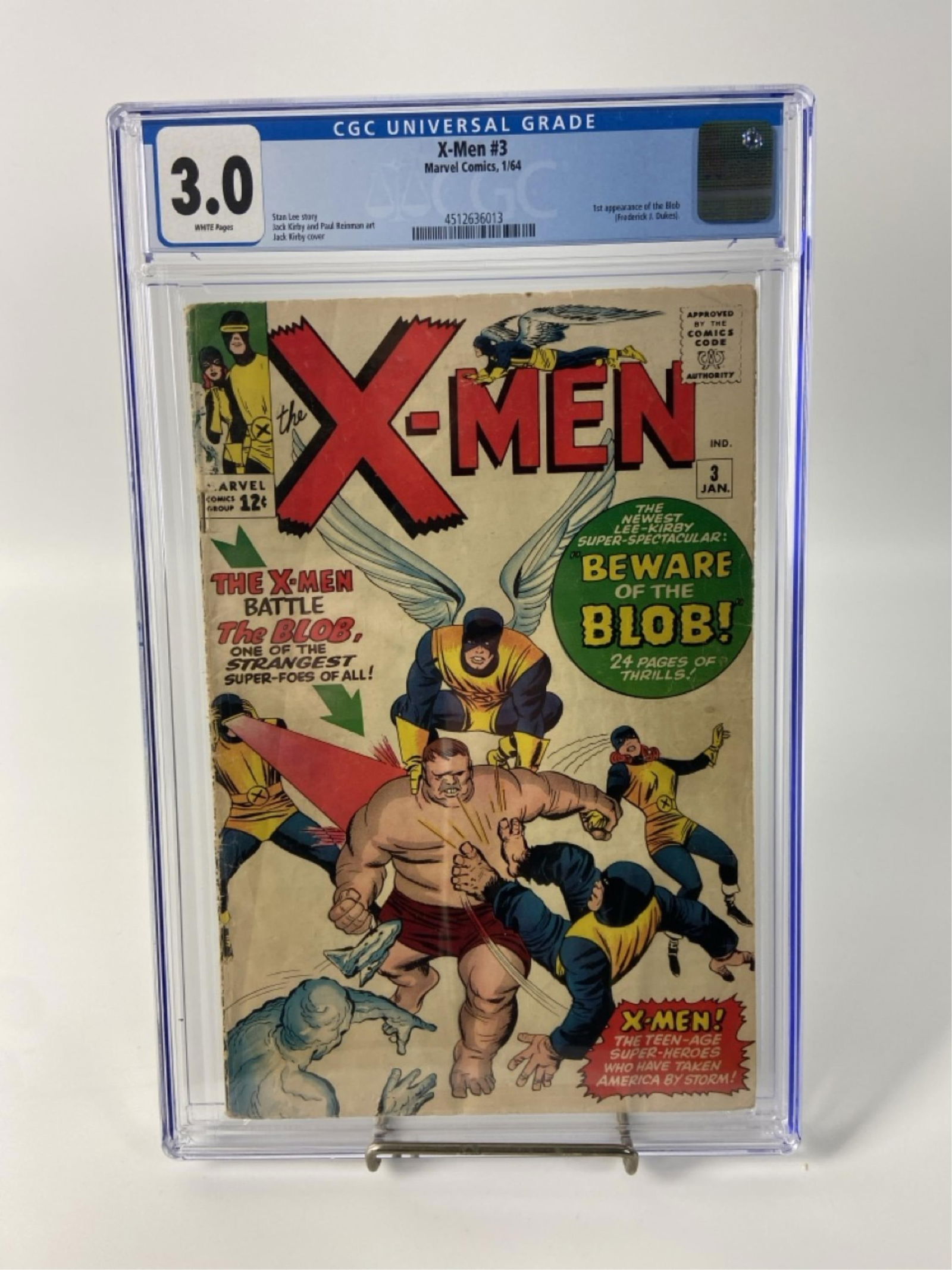 CGC Graded 3.0 X-Men #3 (1 of 2)