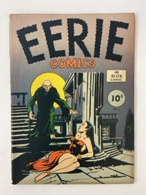 Eerie Comics No. 1 by Avon, 1947, 10-Cent Cover