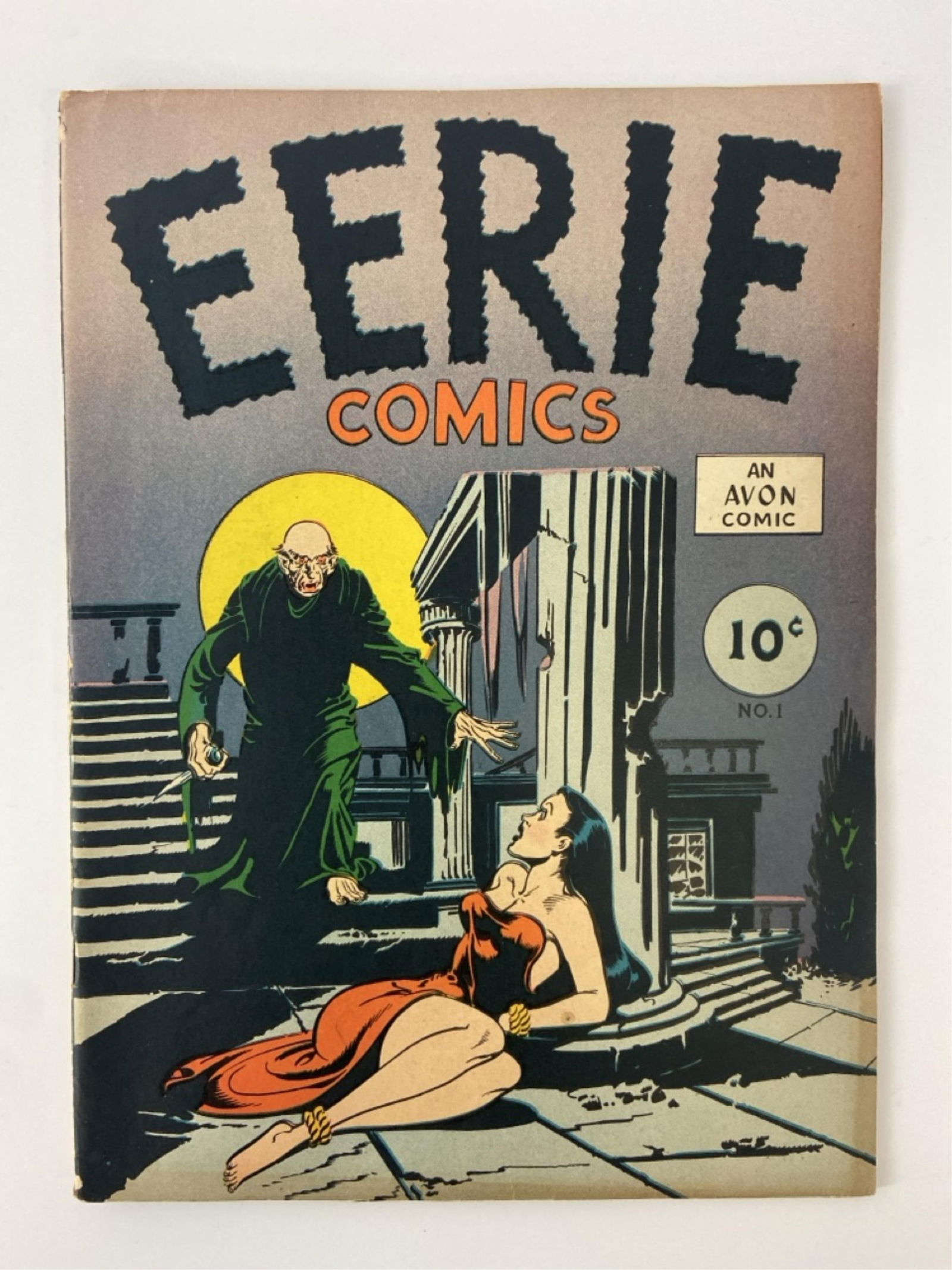 Eerie Comics No. 1 by Avon, 1947, 10-Cent Cover (1 of 5)