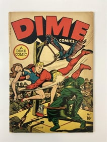 Dime Comics No. 1, 1940s Golden Age Comic