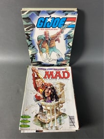 Mad Magazines and G.I. Joe Books