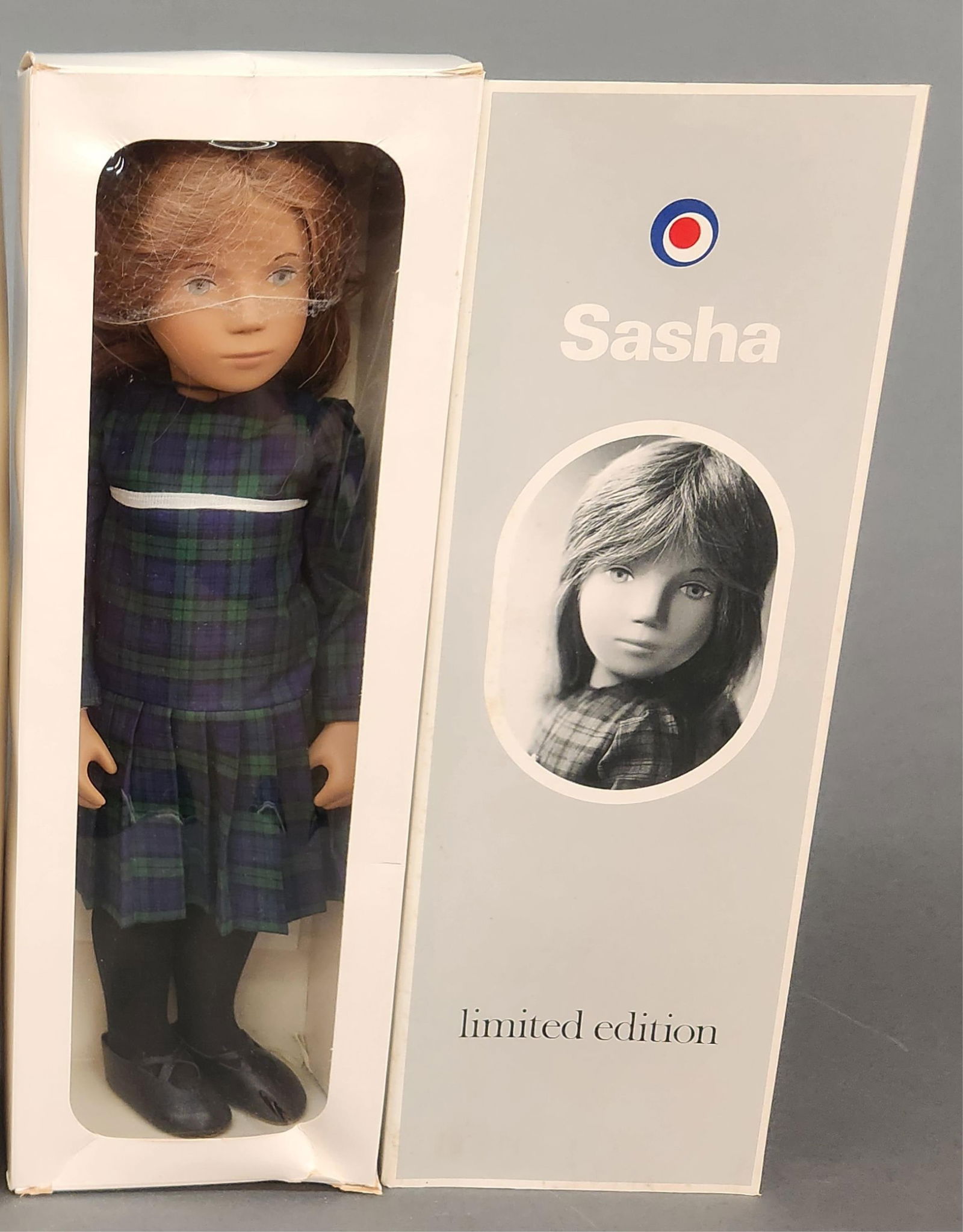 Sasha "Kiltie" 1983 limited edition doll in box