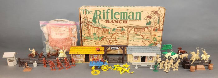 Scarce Marx The Rifleman Ranch play set