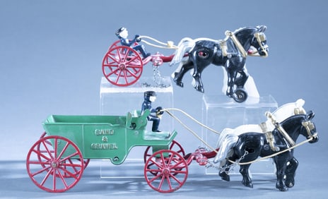 Kenton cast iron Sand & Gravel carriage