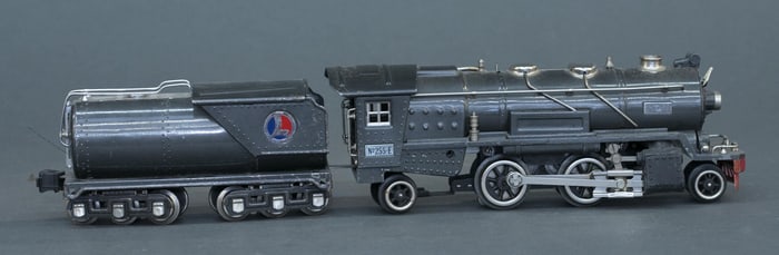 Prewar Lionel O Gauge 255E steam engine & tender