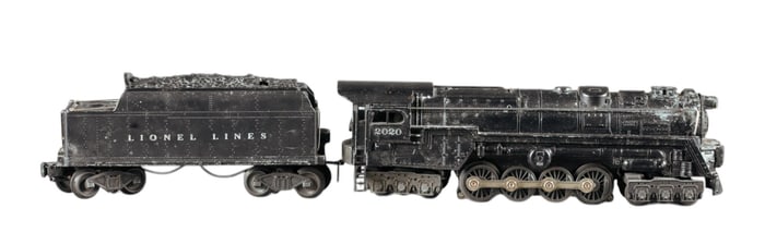Postwar Lionel O Gauge 2020 Steam Turbine & tender
