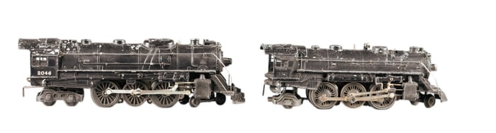 Postwar Lionel O Gauge #224 & #2046 engines