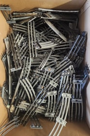 Large box of O Gauge track