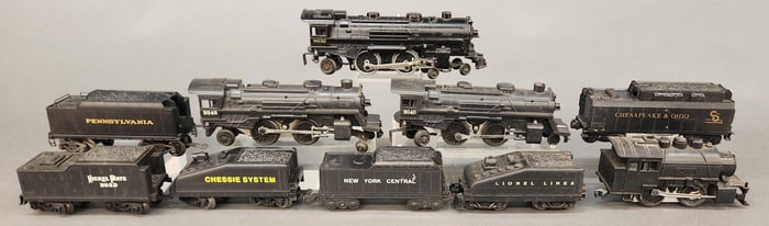 5 Lionel MPC/ Inc. engines and seven tenders