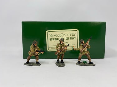 King & Country toy soldiers set