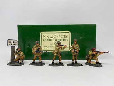 King & Country toy soldier set