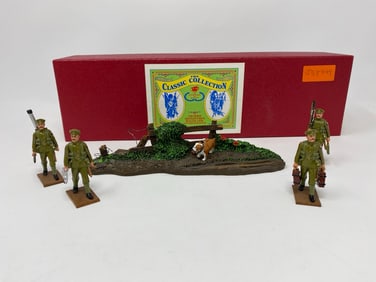 WWI Stoke's Trench Mortar Crew set