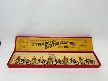 Types of the British Empire toy soldiers set
