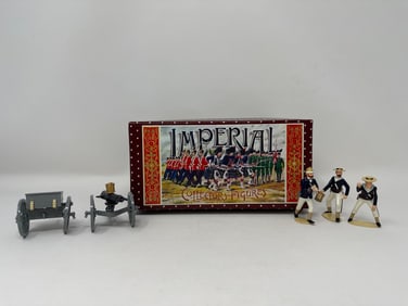 Imperial, Navy Gatling gun and crew