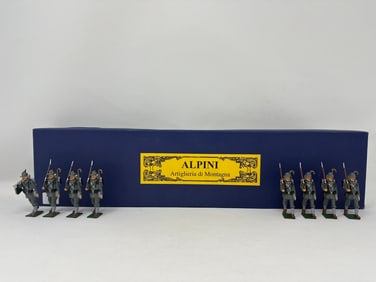 Alpini Artiglieria di Montagna, toy soldiers