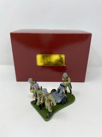 W Britain, German light mortar set