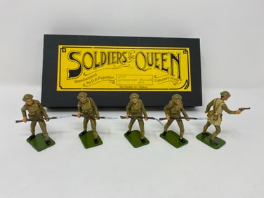 D.B. Figurines, Soldiers of the Queen toy soldiers