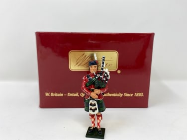W Britain, British Piper 93rd Highlander