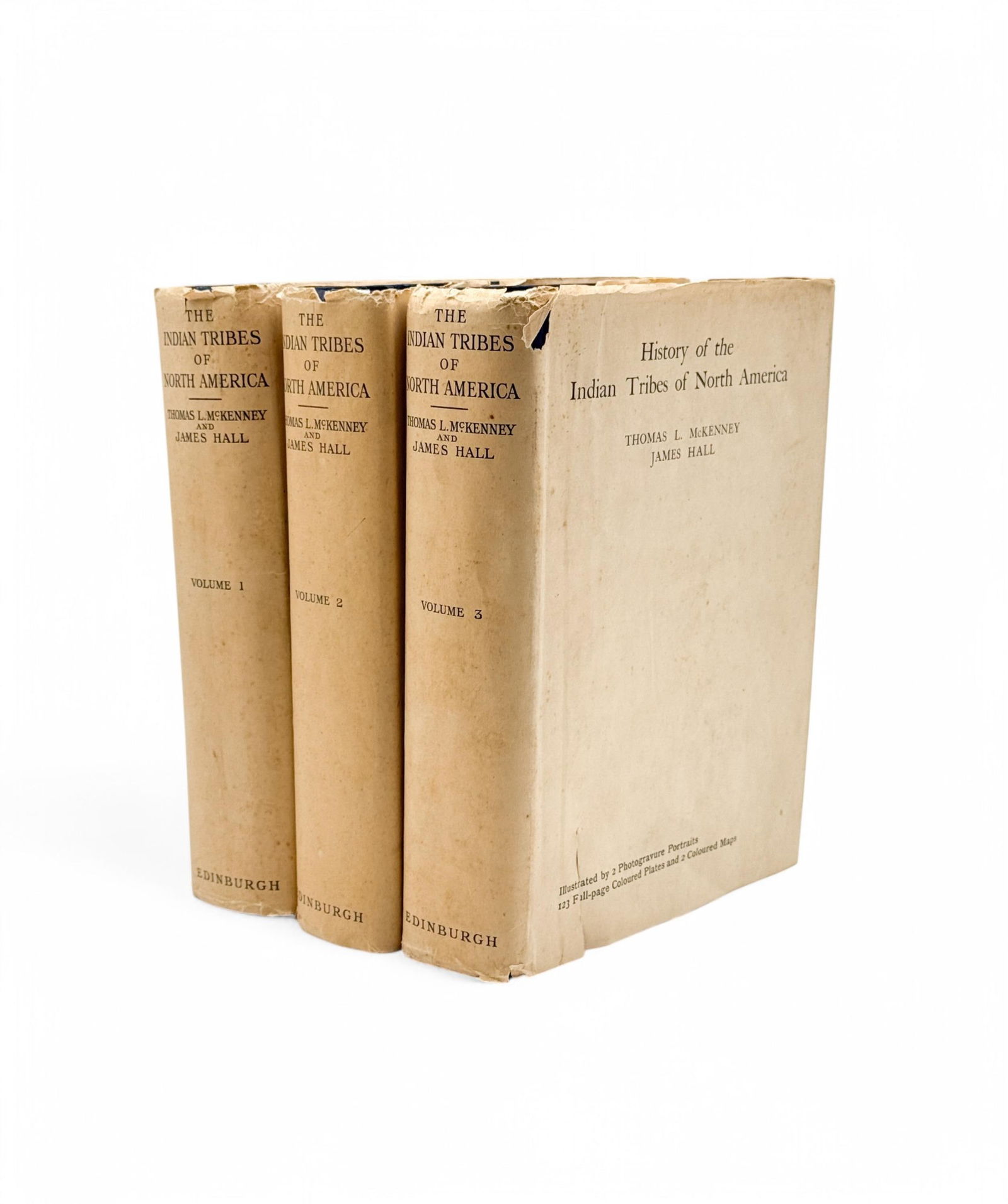 3 Vols. Indian Tribes of North America. (1 of 6)