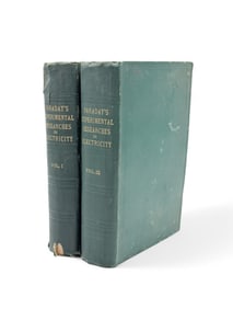 2 Vols. Experimental Researches in Electricity.