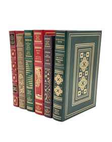 6 Vols. Franklin Library. Signed.