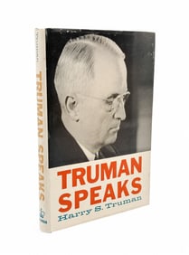 Truman Speaks. Signed.