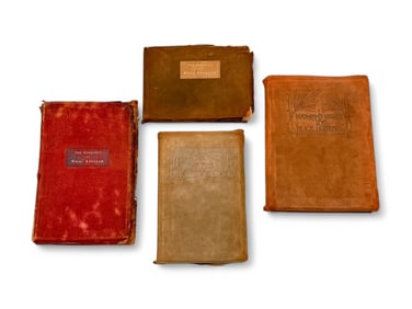 4 Vols. Roycrofters Works. Signed.