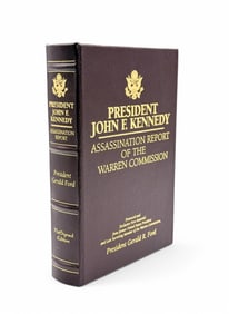 Report of the Warren Commission. Signed.