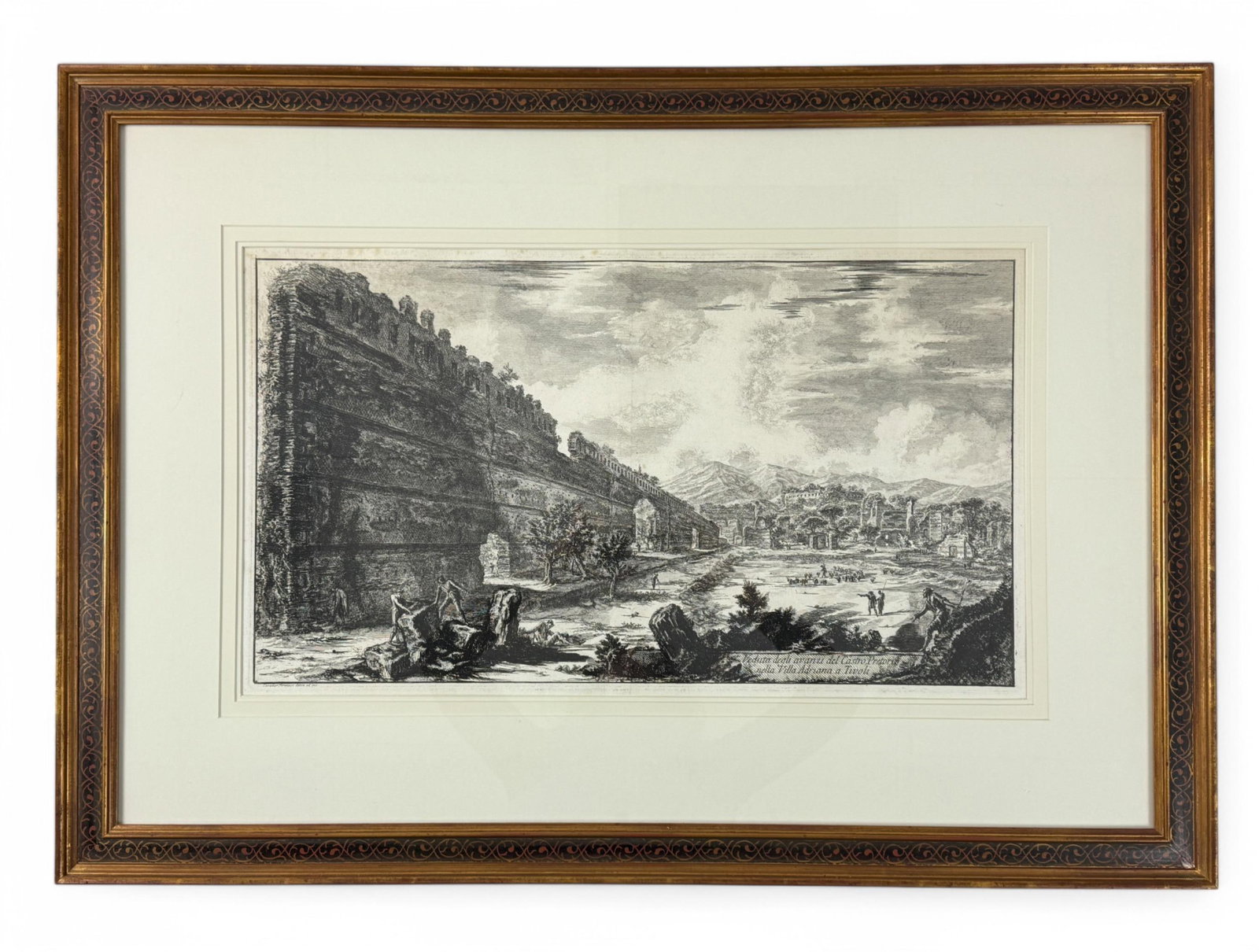Piranesi, "View of the Remains...Hadrian's Villa." (1 of 6)