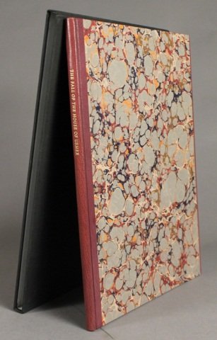 Poe. THE FALL OF THE HOUSE OF USHER. 1281/1500.: [Limited Editions Club]. Edgar Allan Poe. THE FALL OF THE HOUSE OF USHER. LEC, 1985. Printed by the Anthoensen Press on mould-made paper made by the Cartiere Enrico Magnani. #1281 of 1500.