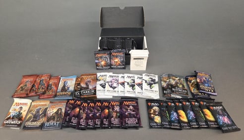 63 MTG Booster Packs