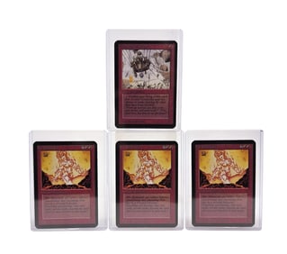 MTG: Alpha Fire Elemental & Goblin Balloon Brigade