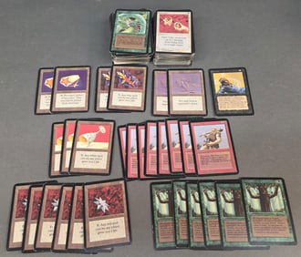 252 MTG: Alpha cards