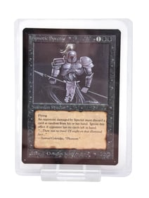 MTG: Beta "Hypnotic Specter" card.
