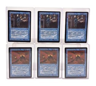 MTG: Beta 3 "Magical Hack" & 3 "Volcanic Eruption"