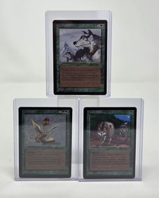 3 MTG: Beta green cards