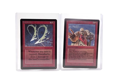 2 MTG: Beta red cards