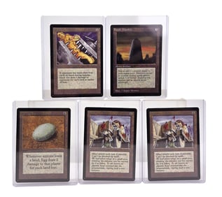 5 MTG: Beta Artifact cards