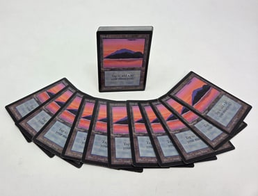 38 MTG: Beta Island (C) Basic Land cards