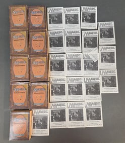 MTG: Unlimited 9 Starter Boxes & 19 Rule Books