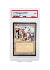 MTG: Arabian Nights "Bazaar of Baghdad" PSA 7 NM
