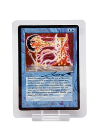 MTG: Antiquities "Transmute Artifact" signed card