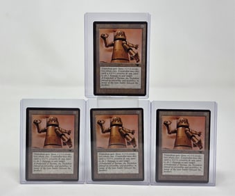 4 MTG: Antiquities "Triskelion" cards