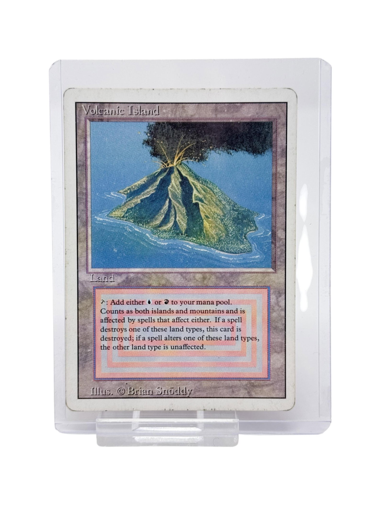 MTG: Revised "Volcanic Island" card (1 of 2)
