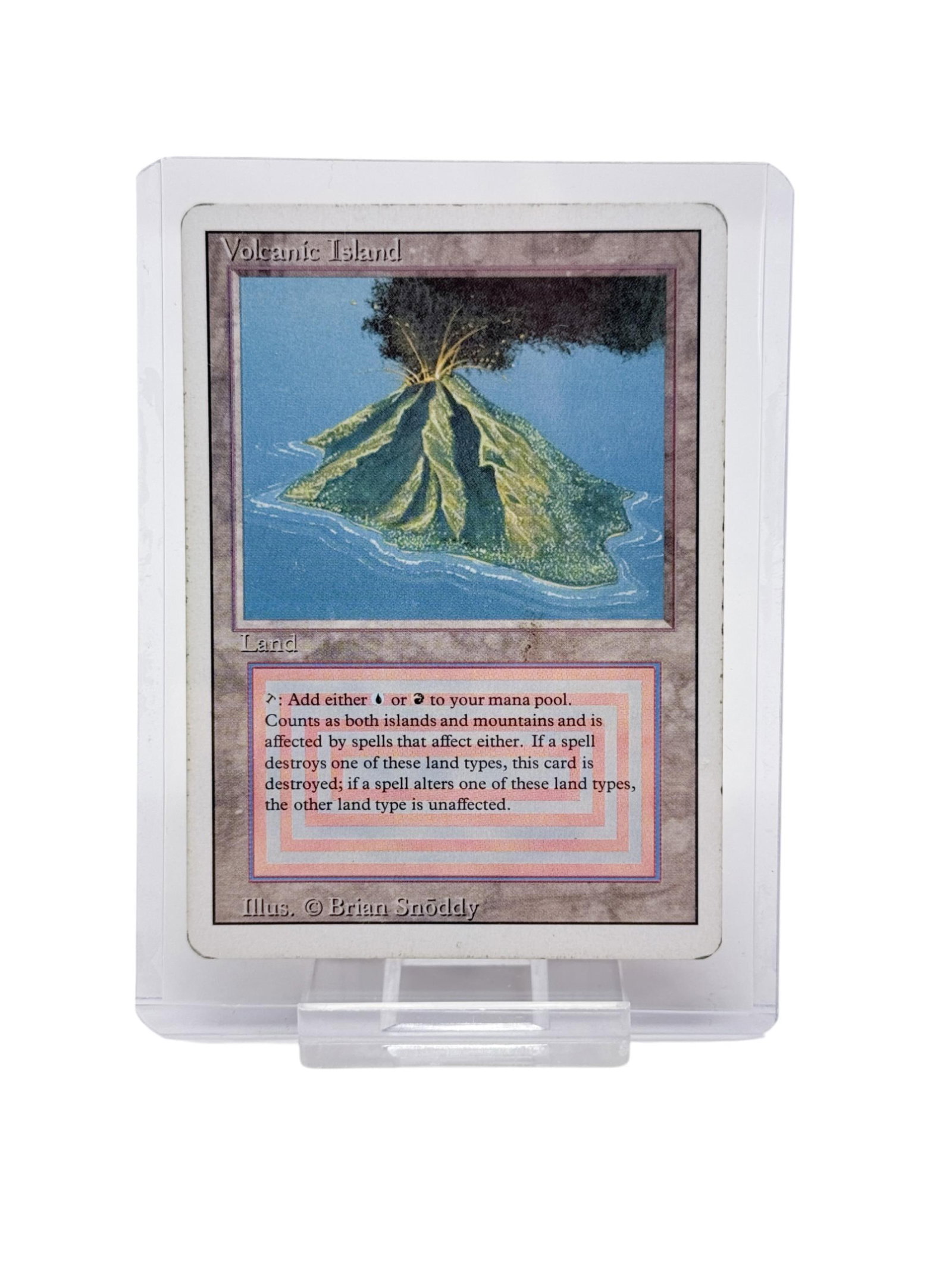 MTG: Revised "Volcanic Island" card (1 of 2)