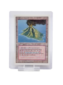MTG: Revised "Volcanic Island" card