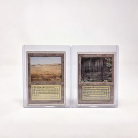 MTG: Revised "Bayou" & "Savannah" cards