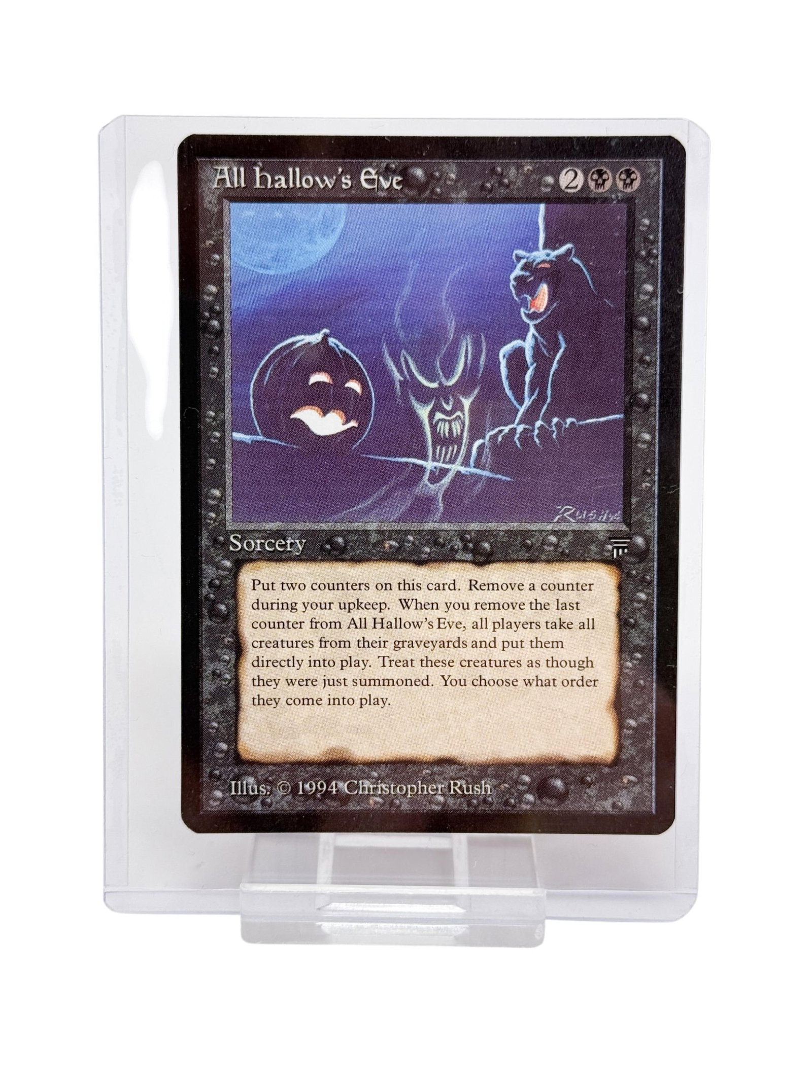 MTG: Legends "All Hallow's Eve" card (1 of 2)